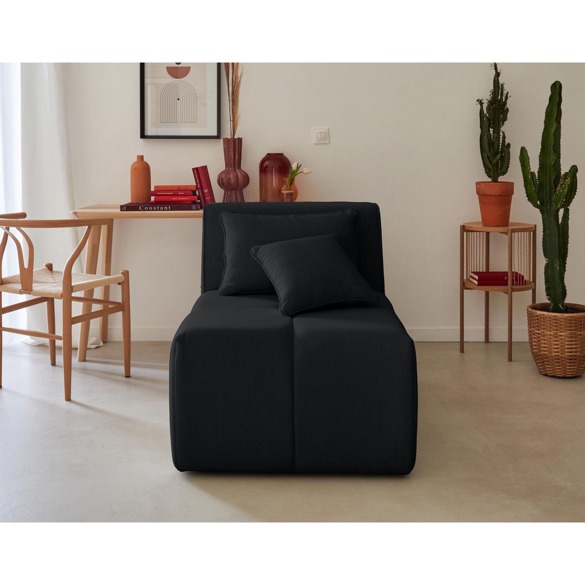 LISA DESIGN Caracas - module d'assise - en tissu