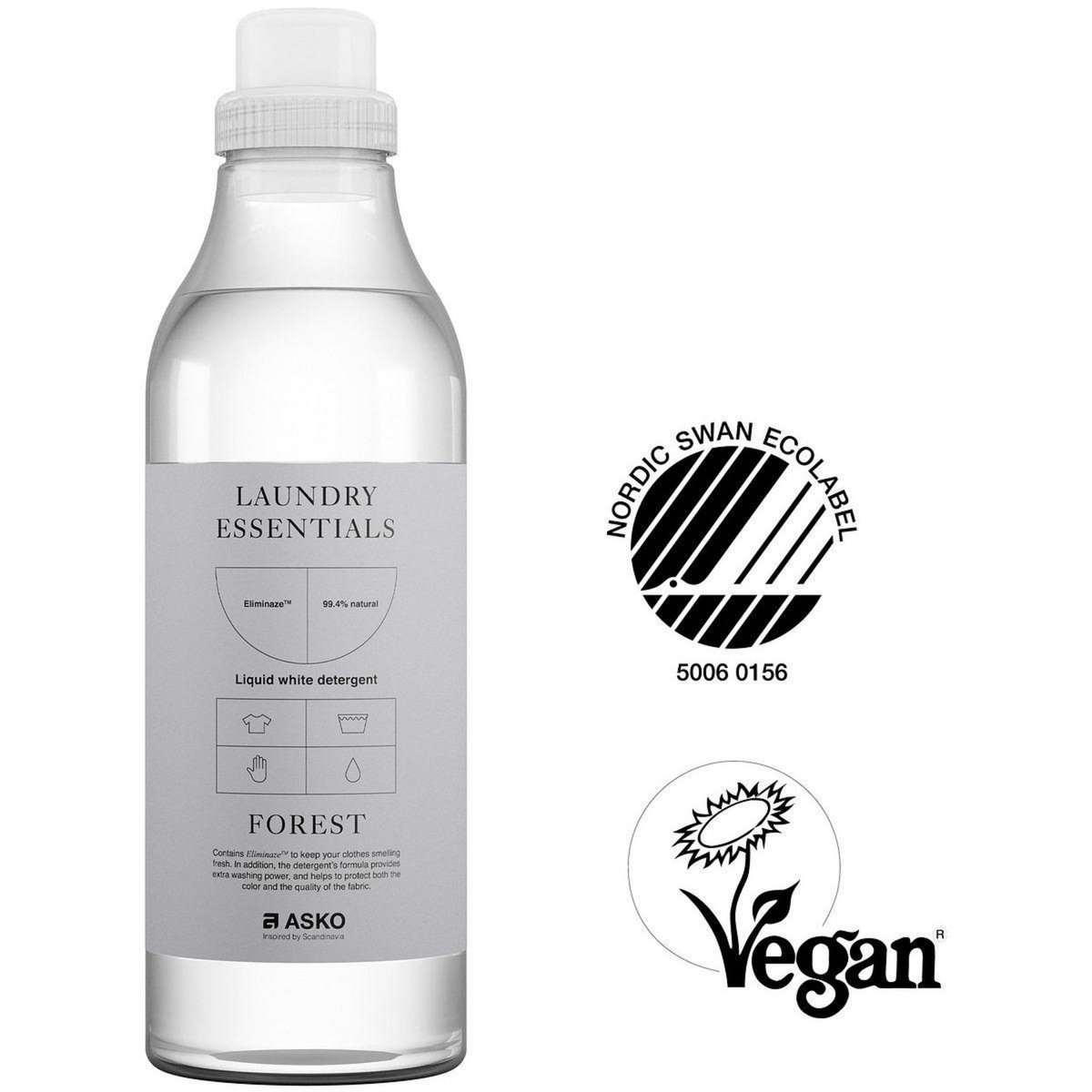 ASKO Lessive Lessive liquide blanc ECO vegan