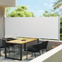 Voir la diapositive 1 : VIDAXL Auvent lateral retractable de patio 600x160 cm creme