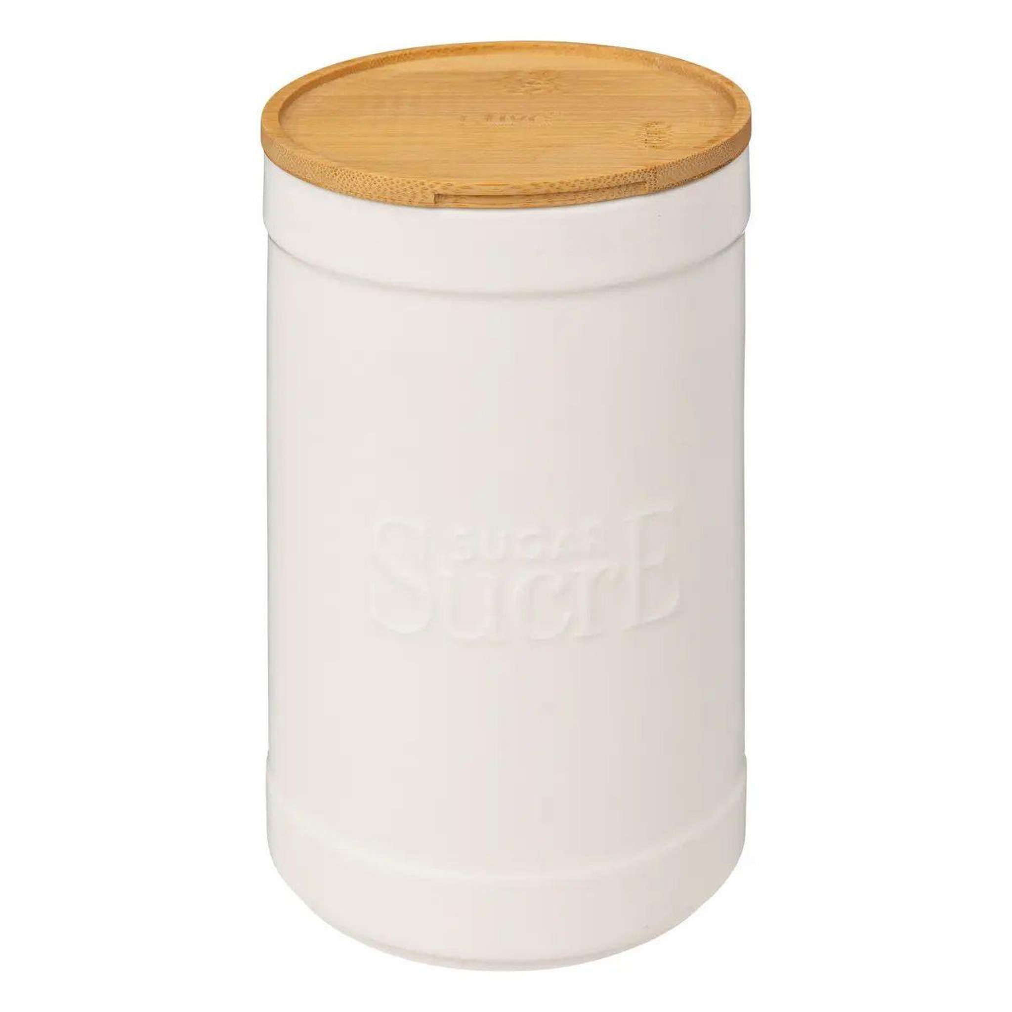 FIVE Boîte à sucre ronde  natureo  19cm blanc