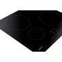 Voir la diapositive 4 : Samsung Table de cuisson à induction 7.2kw 4 foyers noir - nz64m3707ak