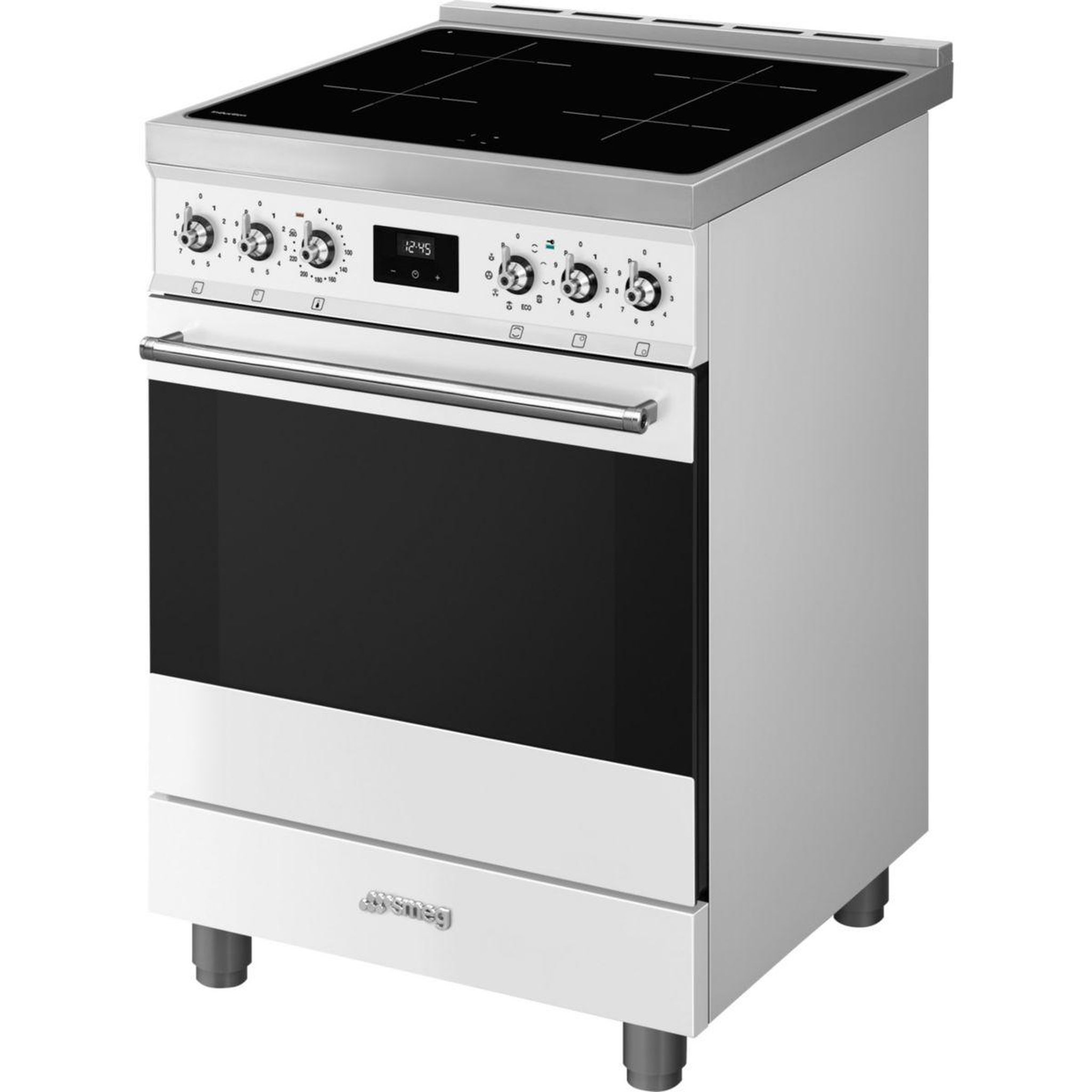 Voir la diapositive 4 : SMEG Cuisinière induction c6ipwhm2