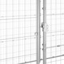 Voir la diapositive 5 : VIDAXL Chenil exterieur Acier galvanise 21,78 m²