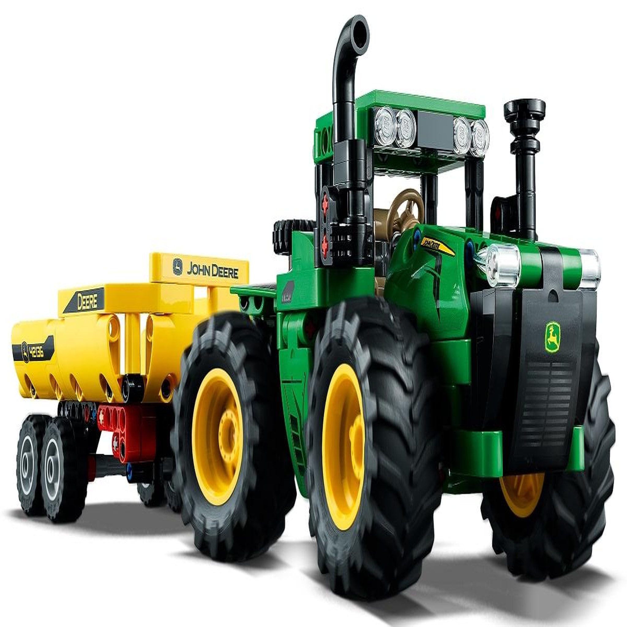 Voir la diapositive 2 : LEGO Technic 42136 Tracteur John Deere 9620R 4WD