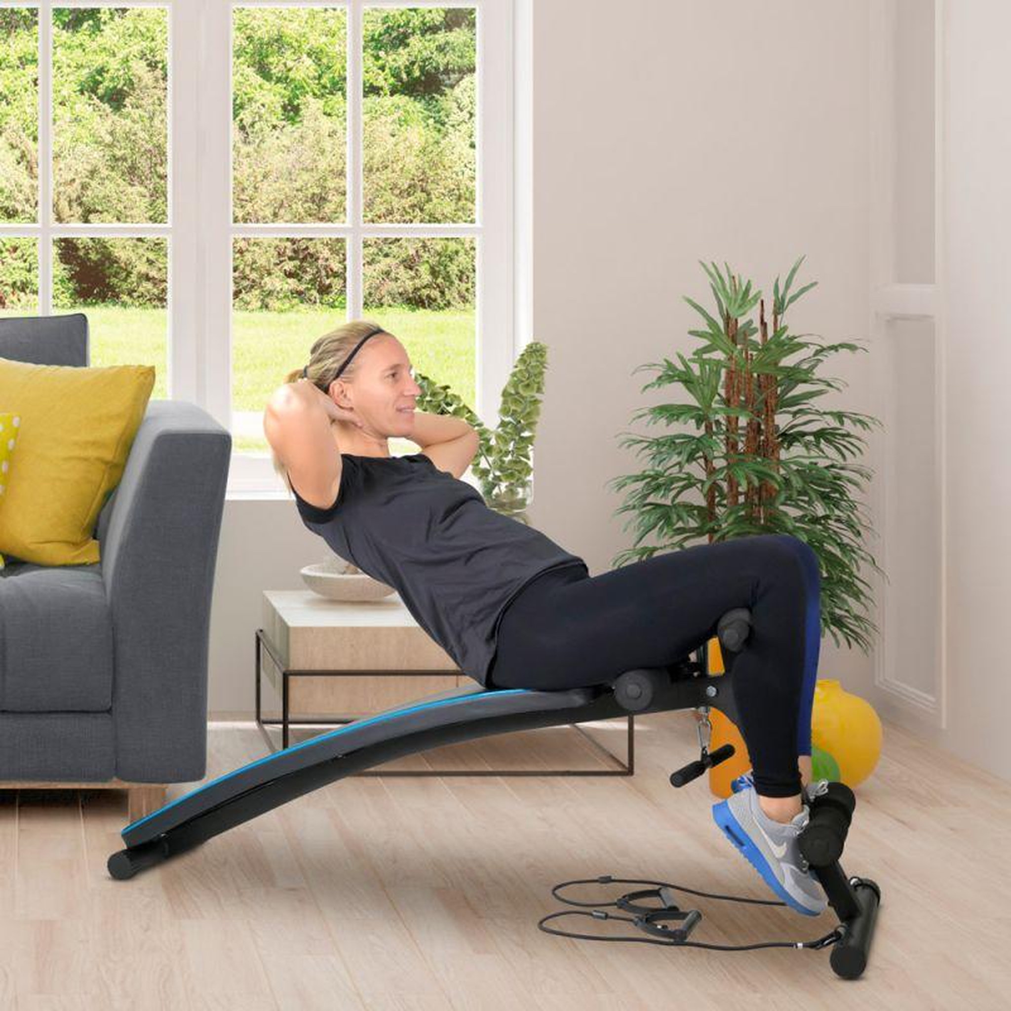 Voir la diapositive 2 : SPARRAW Banc de Musculation ARTEMIS Appareil de fitness multifonction avec sangles de résistance et Hauteur réglable