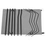 Voir la diapositive 4 : VIDAXL Lits de camping 2 pcs 180x60x19 cm Tissu Oxford et acier Gris