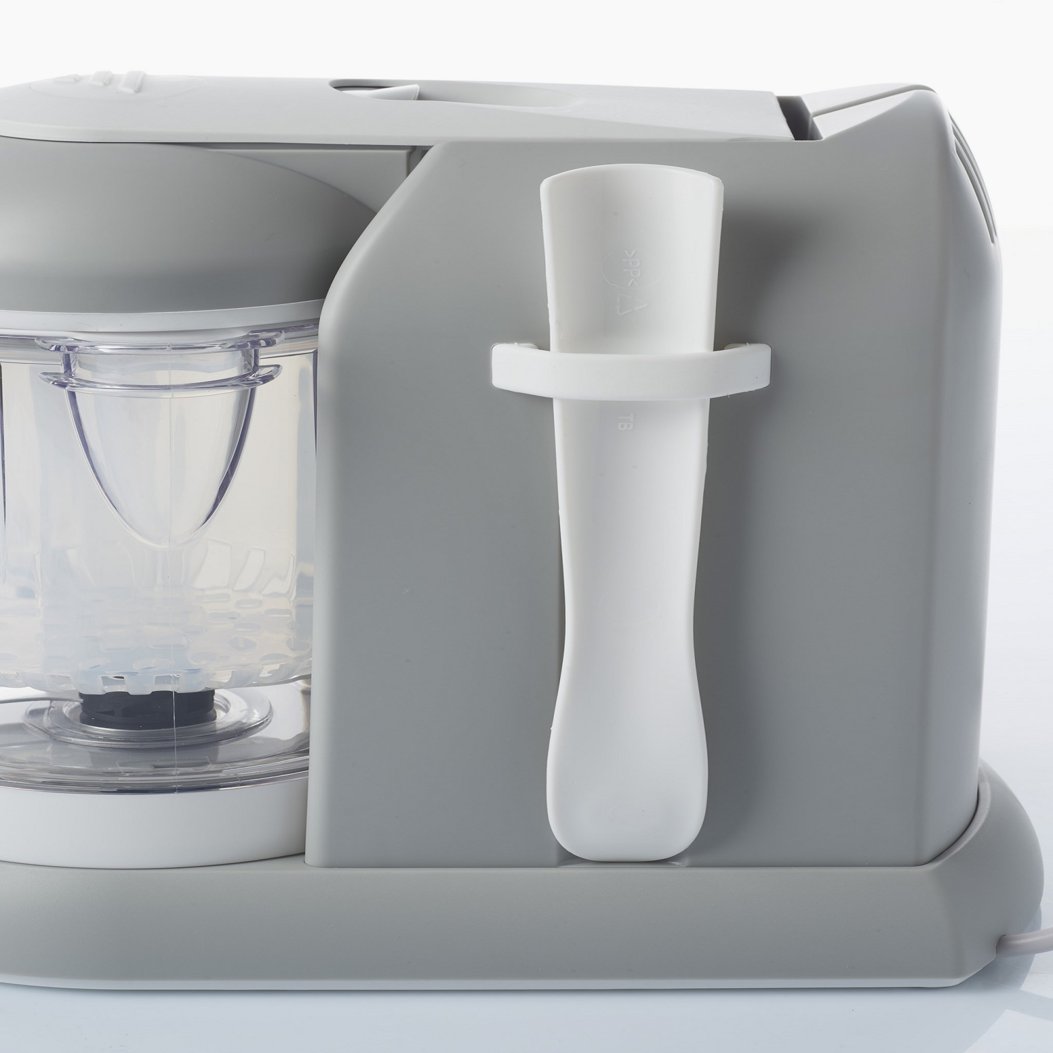Voir la diapositive 3 : BEABA Cuiseur vapeur - mixeur BabyCook® - Gris