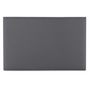 Voir la diapositive 3 : VS VENTA-STOCK Tête de lit Aura recouverte de tissu Gris Foncé 90x60 cm