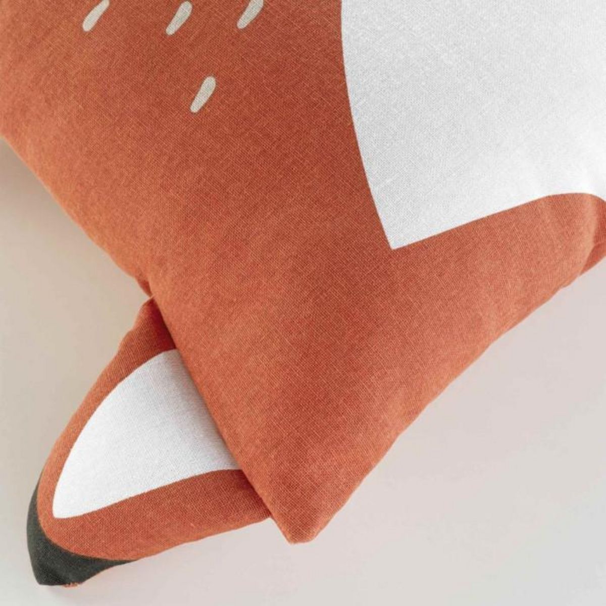 Paris Prix Coussin Déco Enfant  Roxy  40x40cm Orange