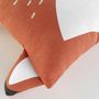 Voir la diapositive 3 : Paris Prix Coussin Déco Enfant  Roxy  40x40cm Orange
