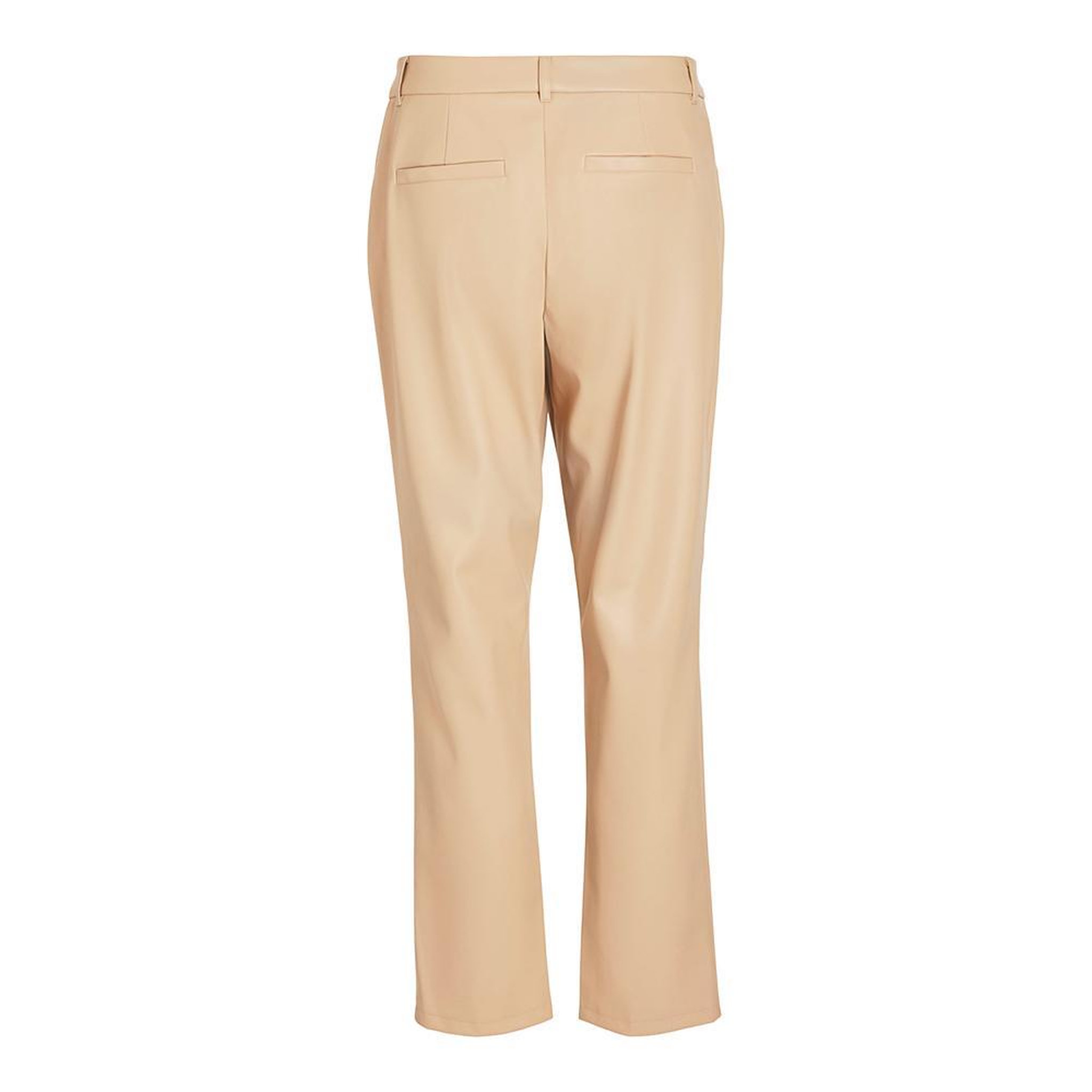 Voir la diapositive 2 : Vila Pantalon Fluide Beige Femme Vila Agmar