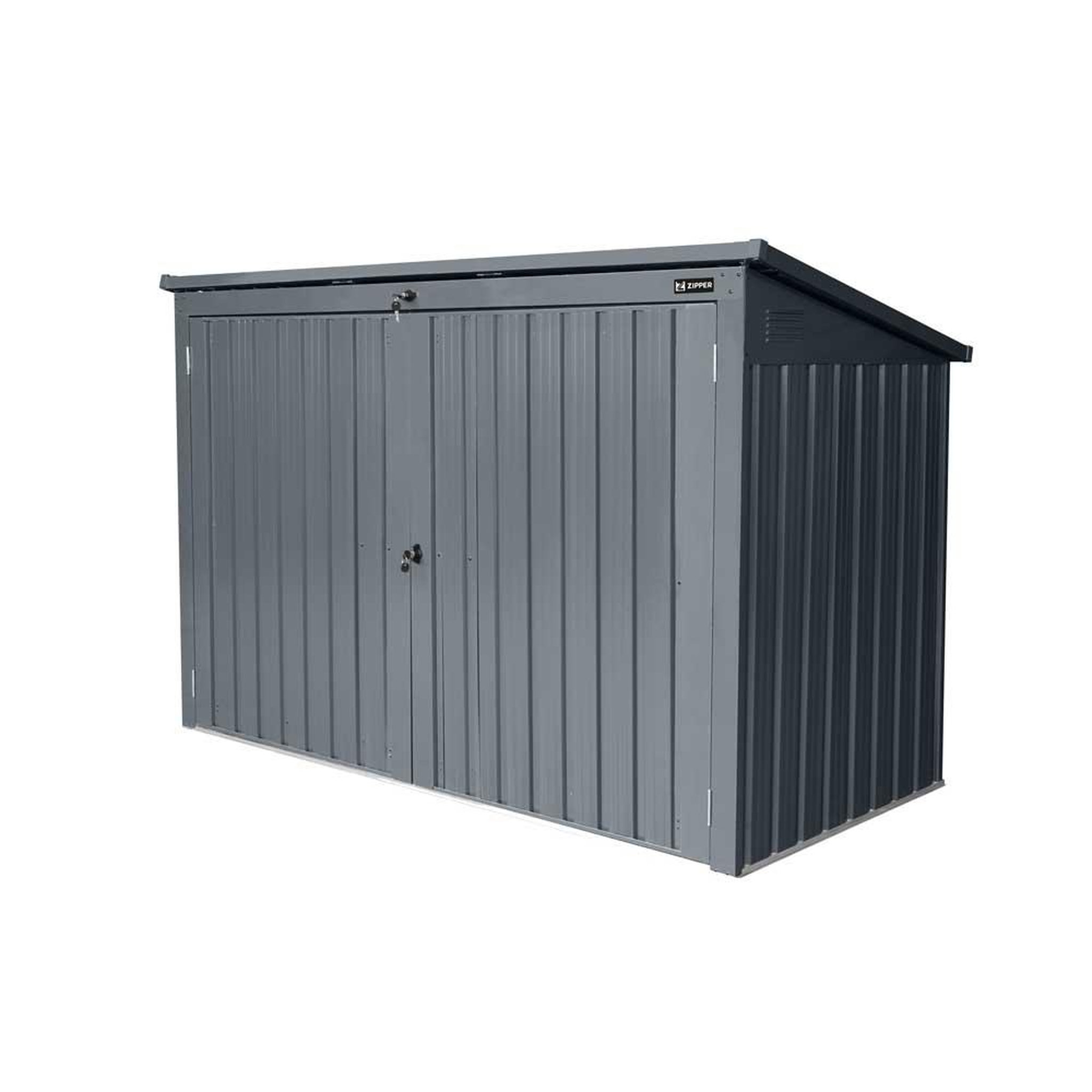 ZIPPER Cache poubelles triple - 3 x 240 L