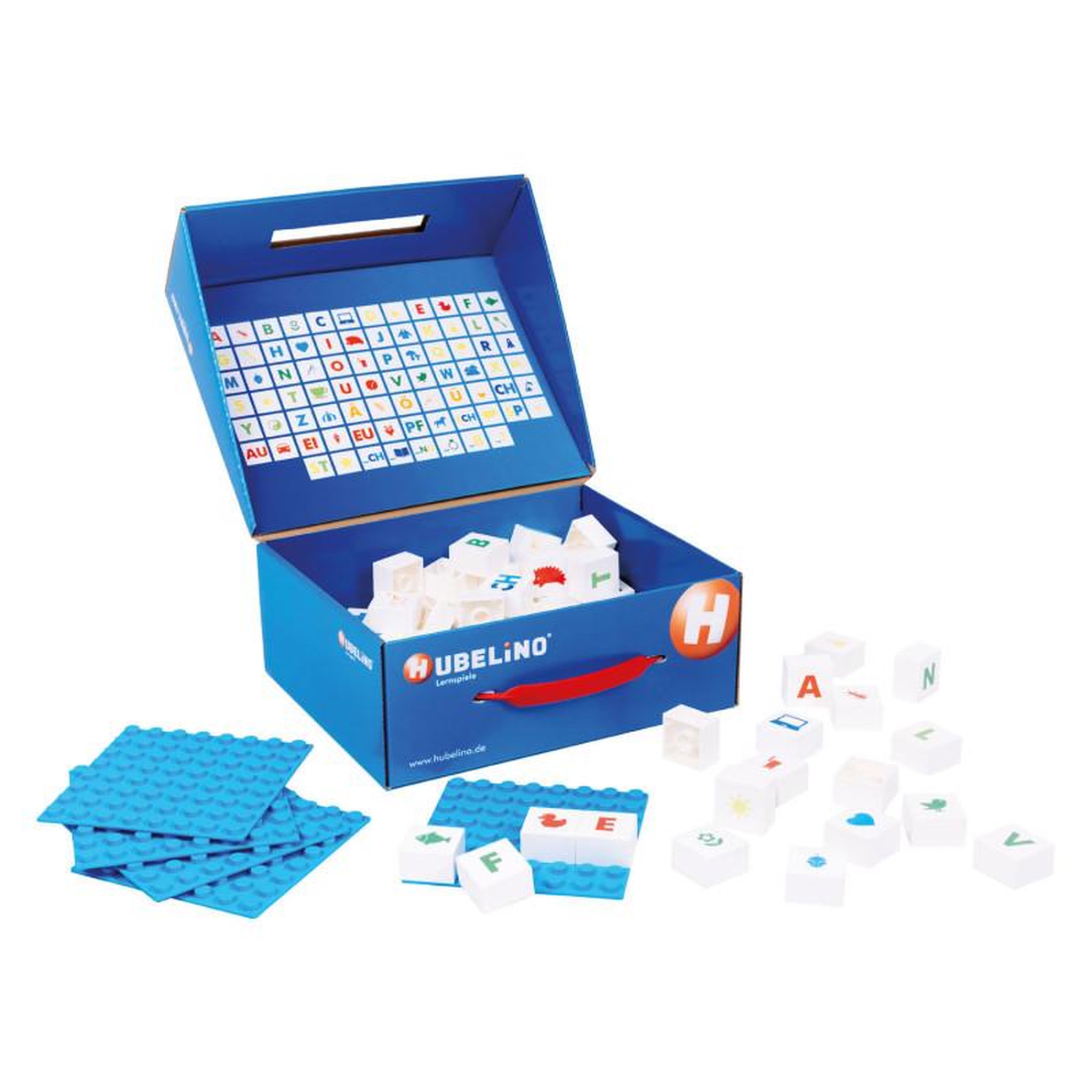 Voir la diapositive 2 : HUBELINO Hubelino Letters Learning Learning Blocks, 85dlg. 410016