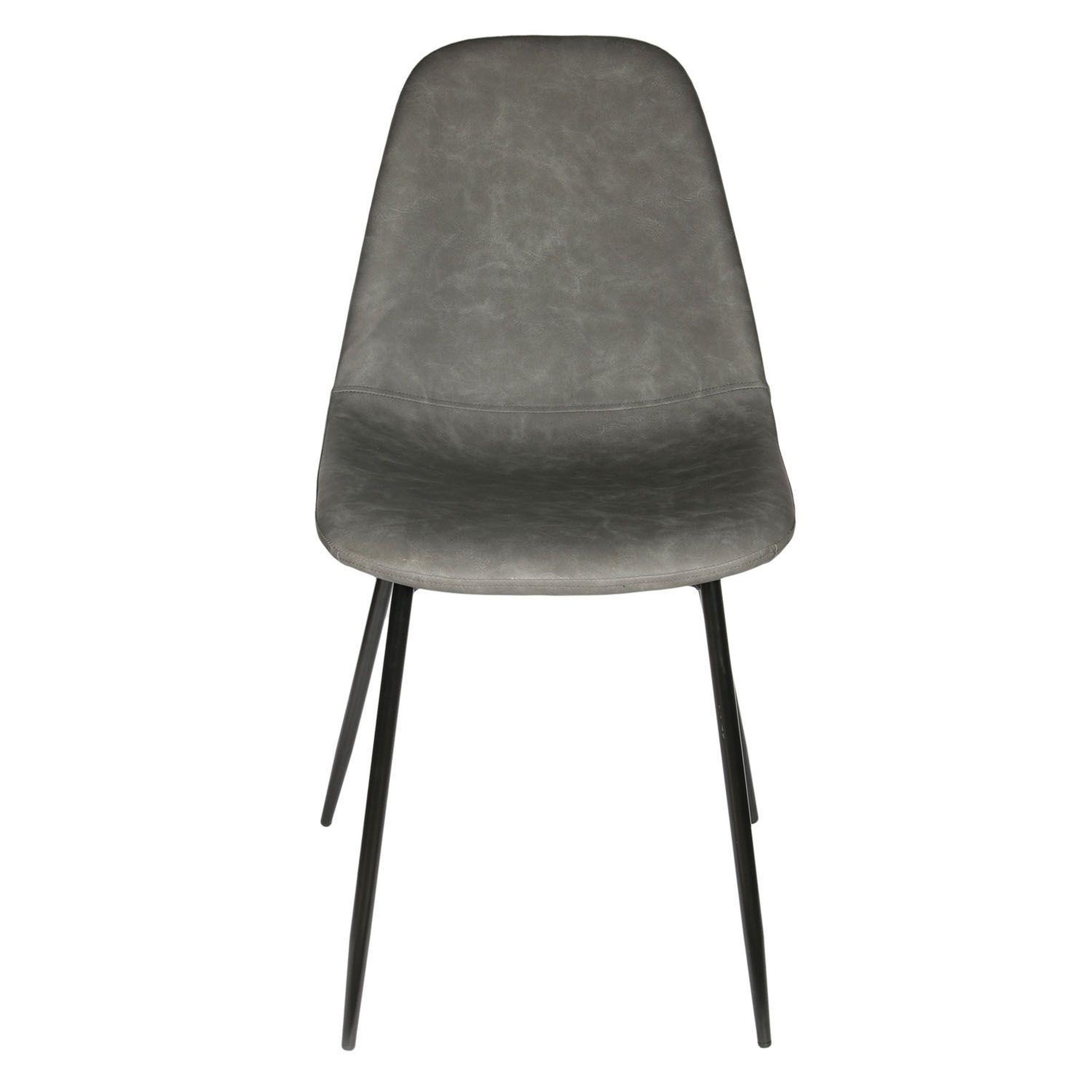 Voir la diapositive 2 : TOILINUX 2 chaises design vintage amber