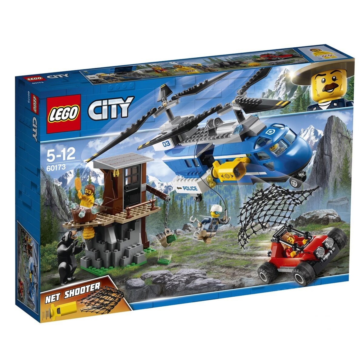 LEGO City 60173 - L'arrestation dans la montagne