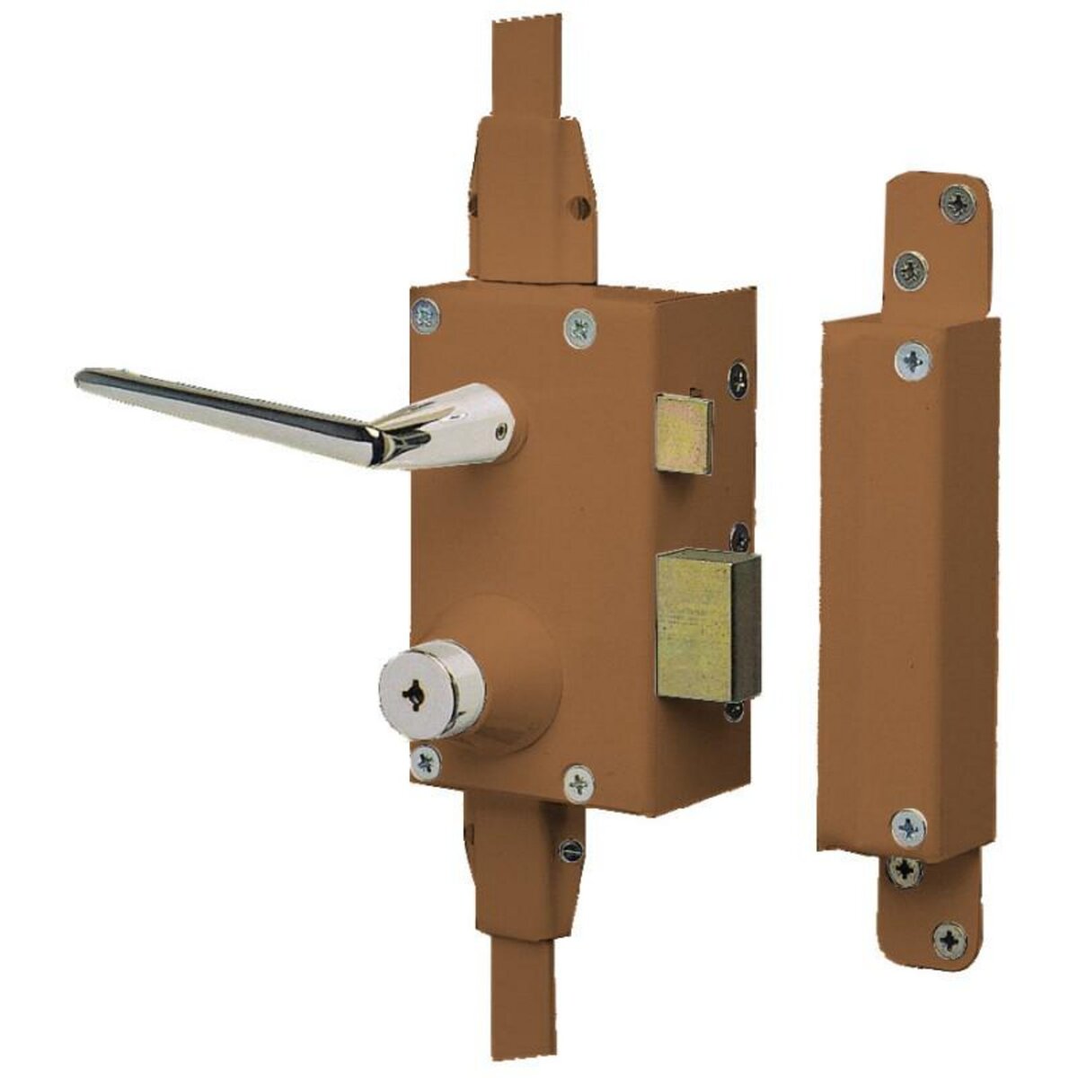 BRICARD Mécanisme 3 points vertical fouillot sans bille brun droite BRICARD 1101021