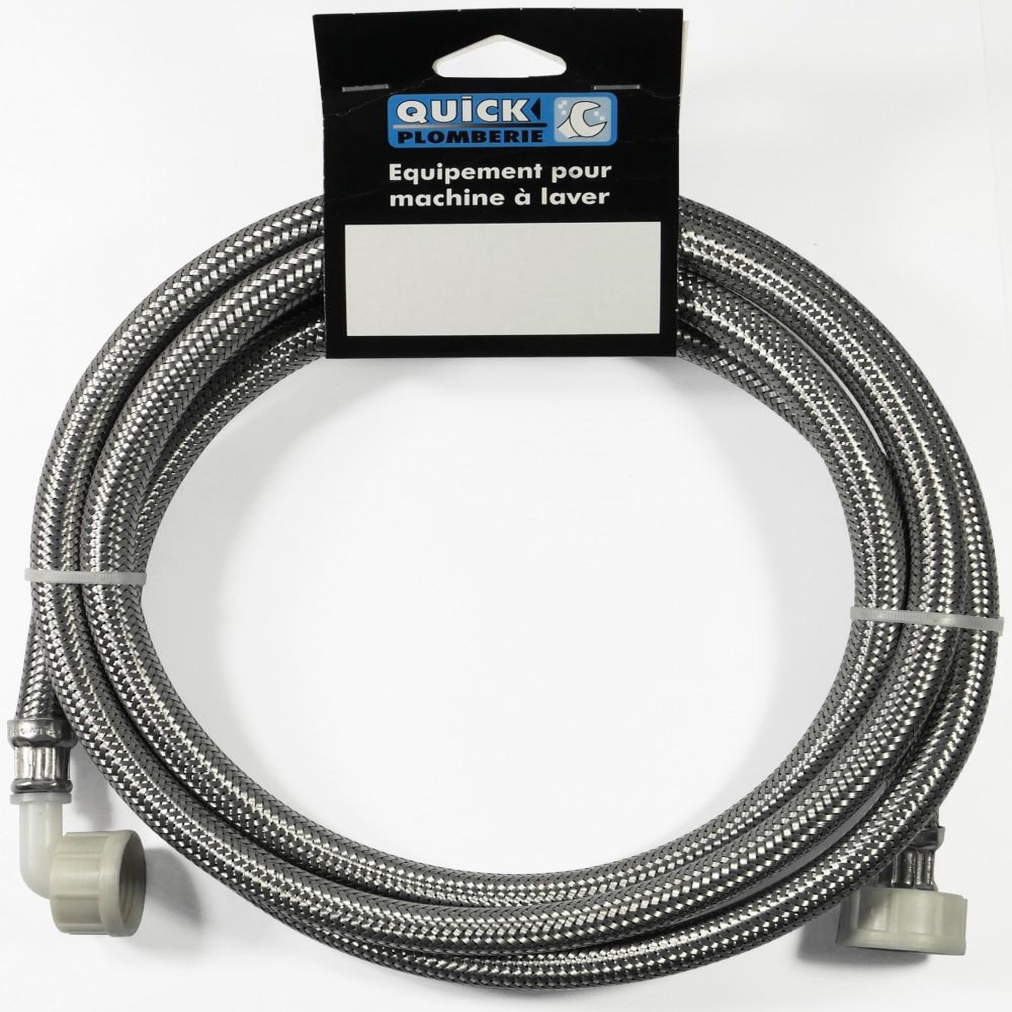 CENTRALE BRICO Flexible de raccordement inox coudé 250 cm FF 20X27 