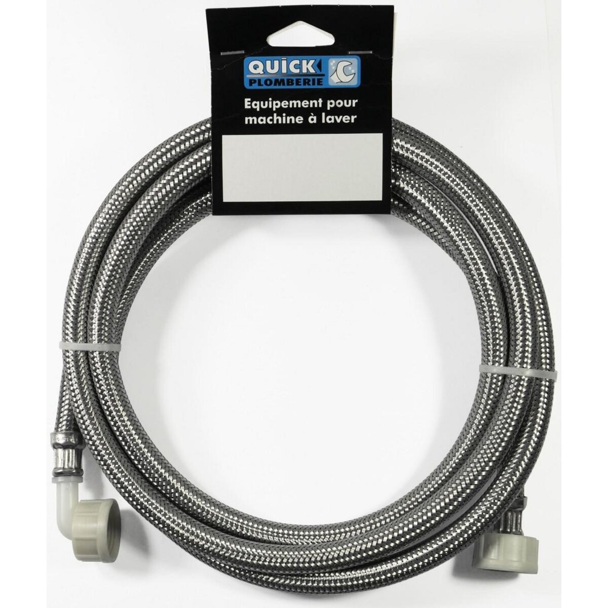 CENTRALE BRICO Flexible de raccordement inox coudé 250 cm FF 20X27 