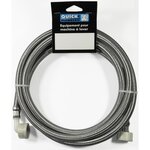 CENTRALE BRICO Flexible de raccordement inox coudé 250 cm FF 20X27 