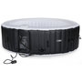 Voir la diapositive 4 : Habitat et Jardin Spa gonflable  St Tropez  6 places - rond - Noir