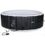 Voir la diapositive 4 : Habitat et Jardin Spa gonflable  St Tropez  6 places - rond - Noir