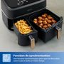 Voir la diapositive 4 : Philips Friteuse sans huile Série 3000 Double bac 9,0L NA352/04