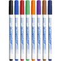 Voir la diapositive 2 : BIC Lot de 8 feutres pour tableau blanc effaçables à sec pointe fine VELLEDA coloris assortis