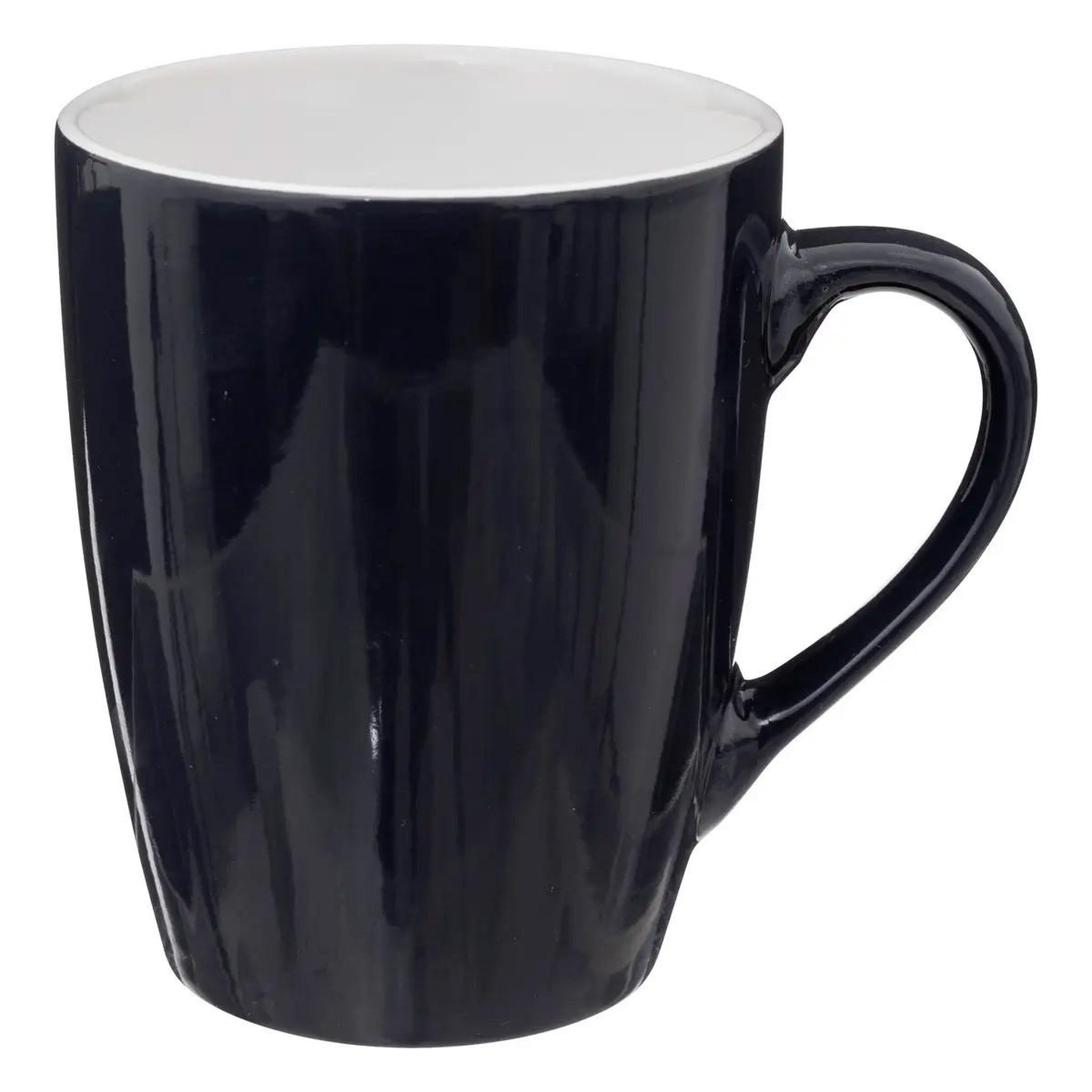 Voir la diapositive 2 : SECRET DE GOURMET Lot de 6 mugs  colorama  38cl bleu
