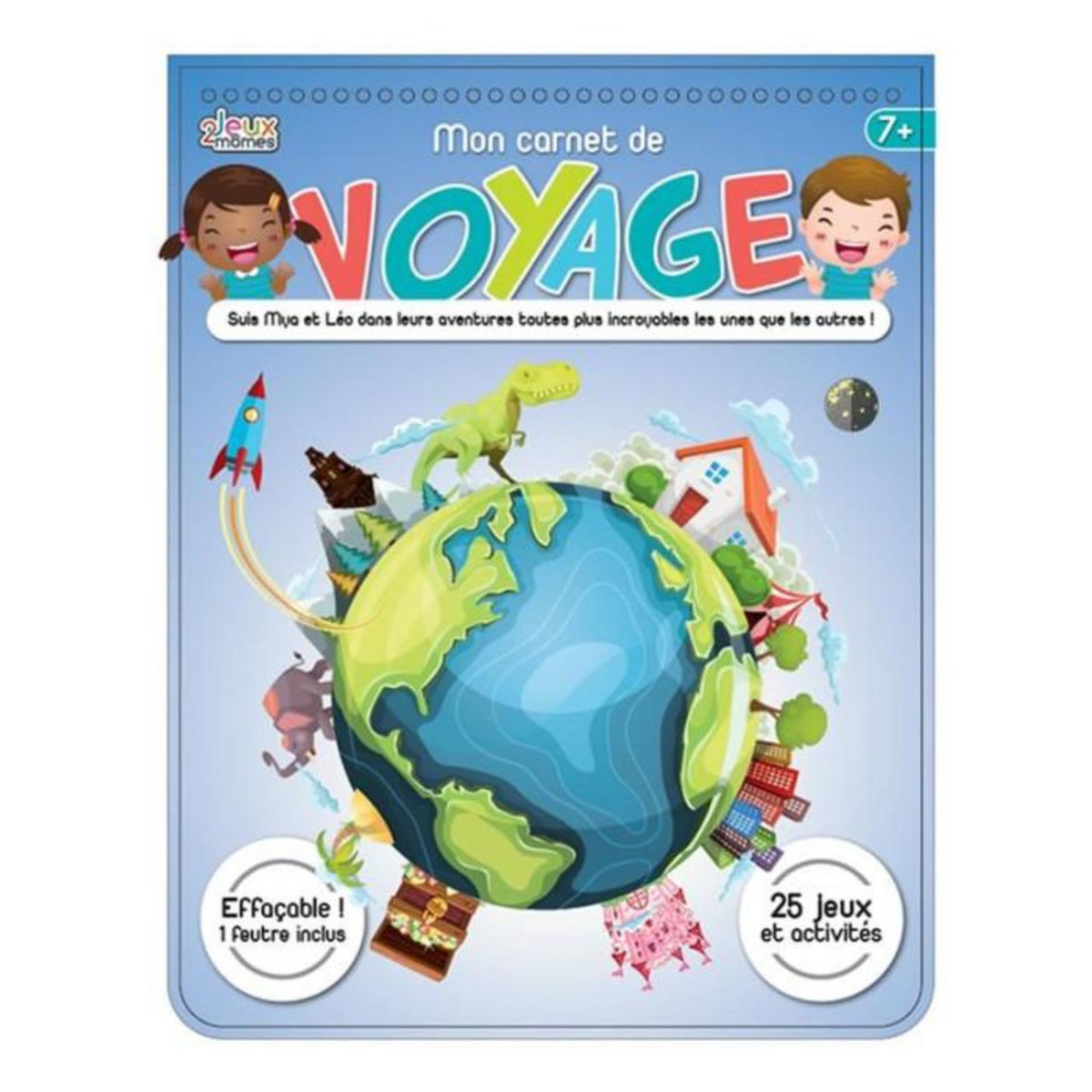 Paris Prix Cahier de Jeu  Voyage  22cm Multicolore