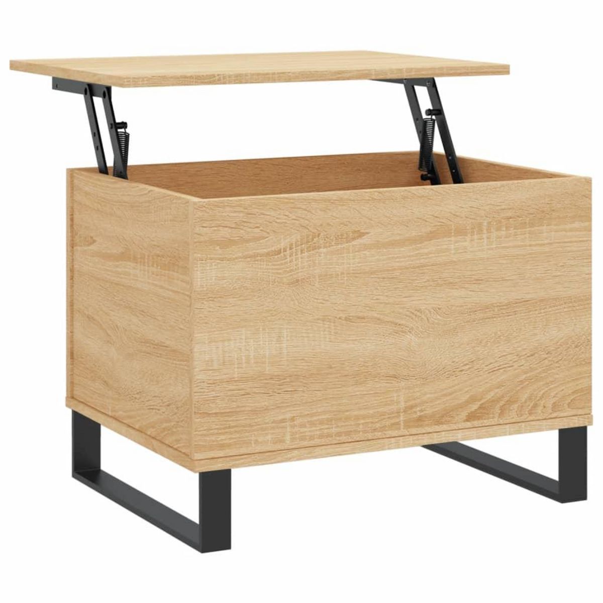 VIDAXL Table basse Chene sonoma 60x44,5x45 cm Bois d'ingenierie