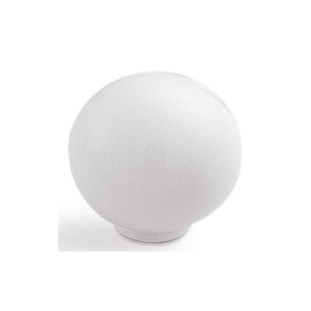 ESTAMP Bouton poli dur diamètre 34mm blanc avec vis ESTAMP 5001002