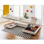 Voir la diapositive 3 : LISA DESIGN Merida - canapé panoramique en u - 7 places - convertible avec coffres et têtières réglables - en velours