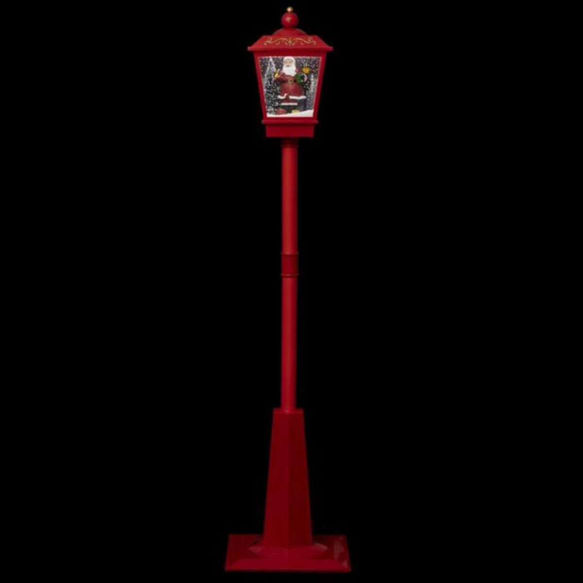 FEERIC LIGHT & CHRISTMAS Décoration Lumineuse  Lanterne  180cm Rouge