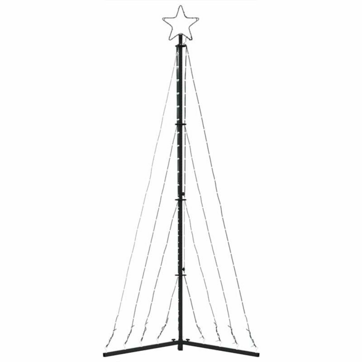 VIDAXL Guirlande de sapin de Noël 339 LED bleu 187 cm