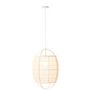 Voir la diapositive 2 : Paris Prix Lampe Suspension en Bambou  Ion  37cm Blanc
