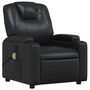 Voir la diapositive 4 : VIDAXL Fauteuil de massage inclinable Noir Similicuir