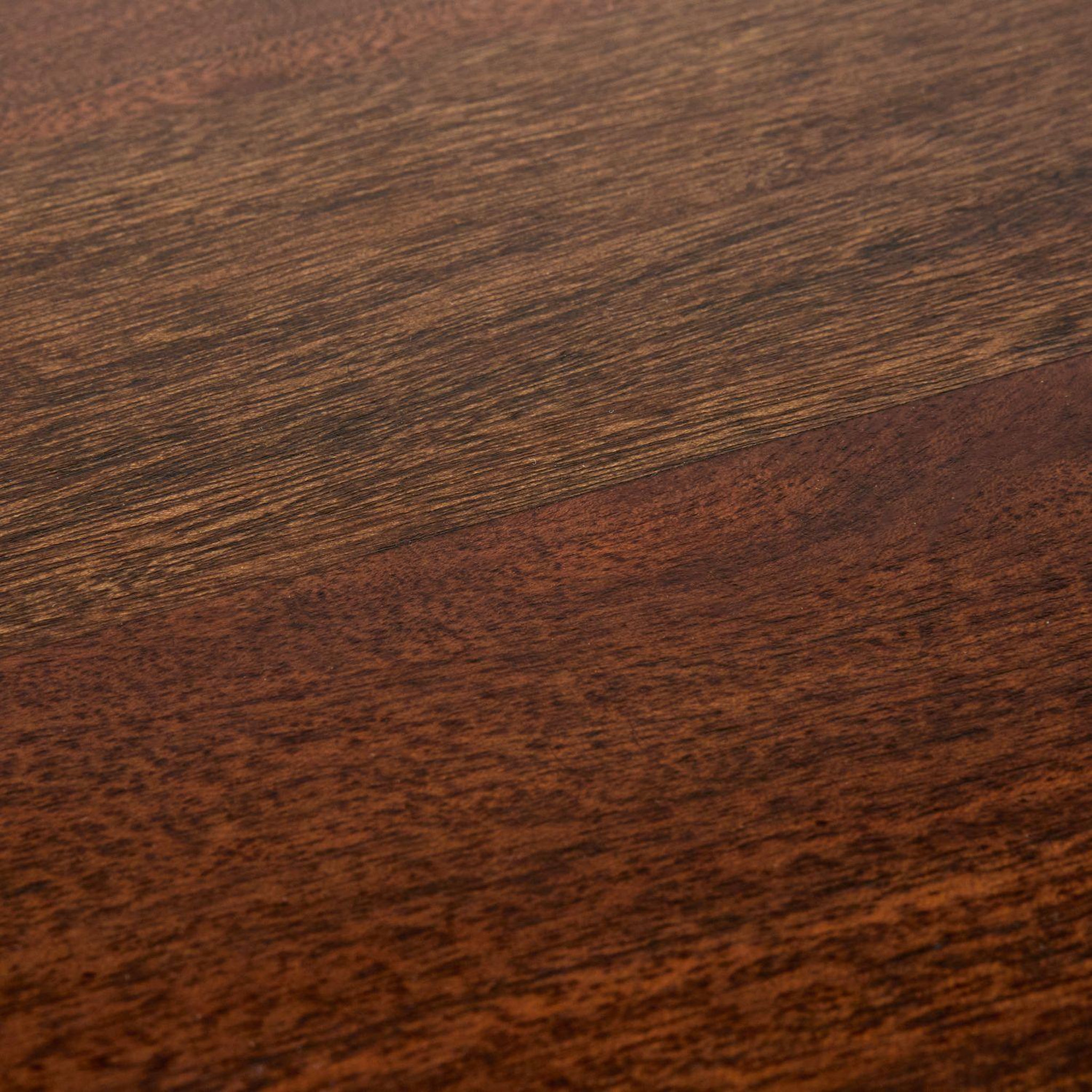 Voir la diapositive 6 : ATMOSPHERA Console ovale en acacia isana - marron