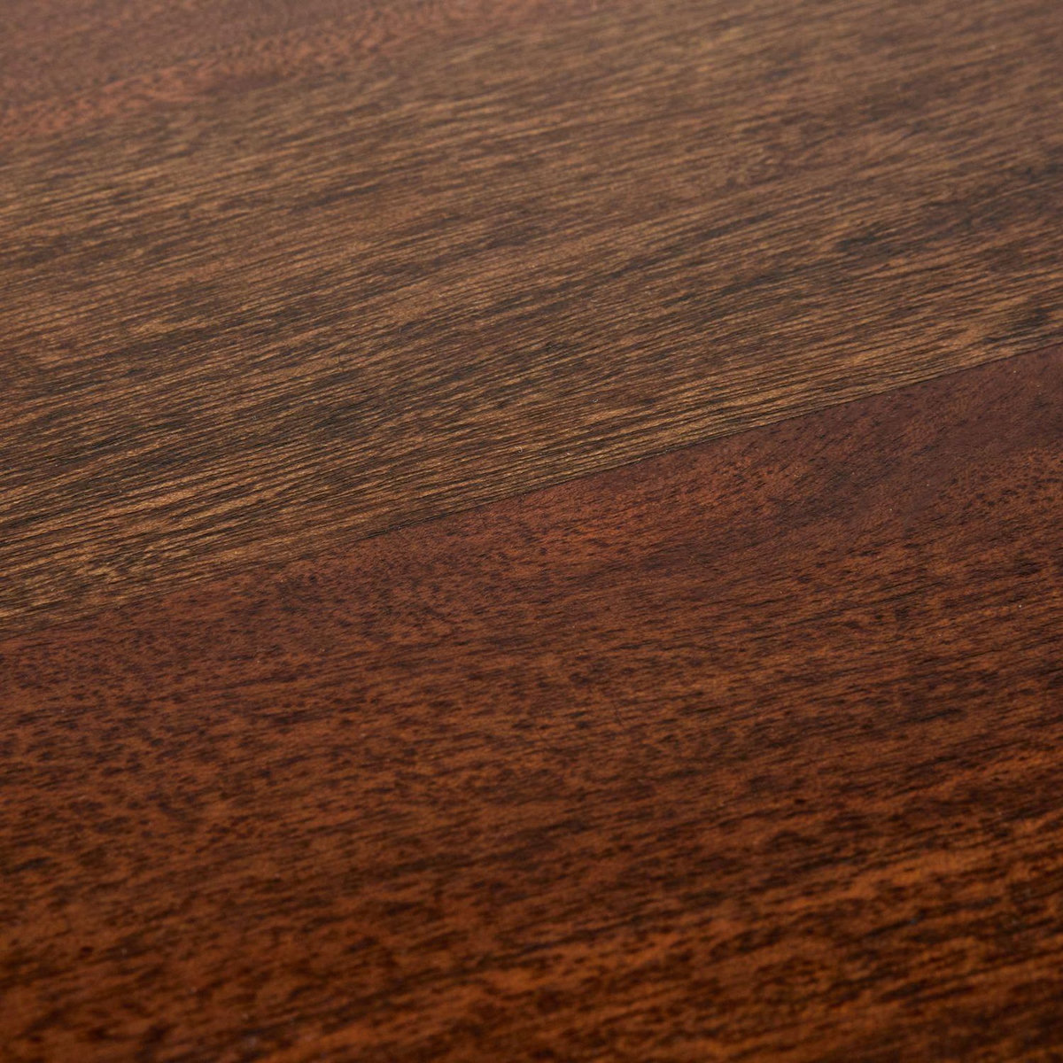 ATMOSPHERA Console ovale en acacia ISANA - Marron