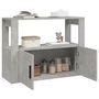 Voir la diapositive 5 : VIDAXL Buffet Gris beton 80x30x60 cm Bois d'ingenierie