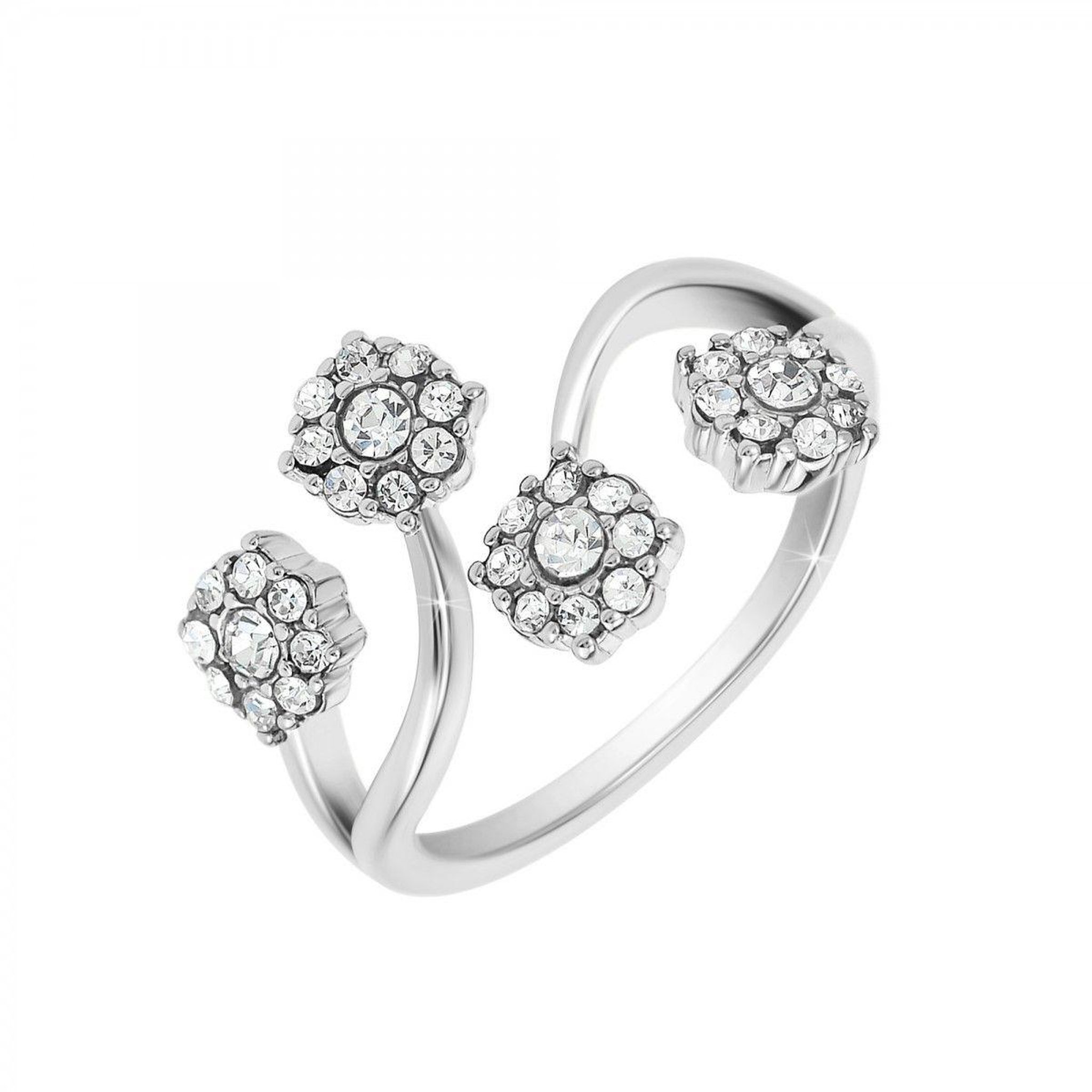 SC CRYSTAL Bague ajustable SC Crystal ornée de Zirconium
