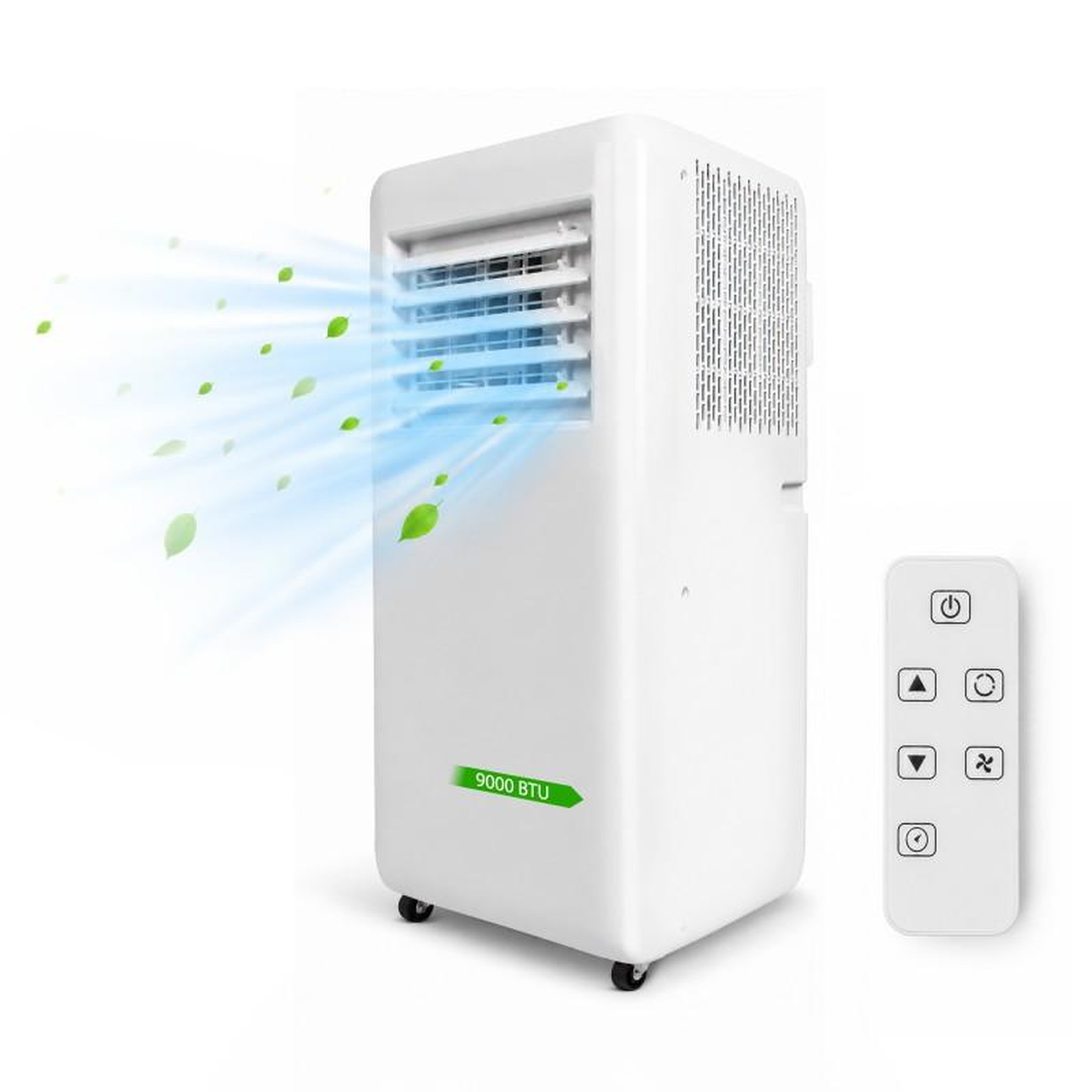 Climatiseur portable - 9000 btu - 3 fonctions