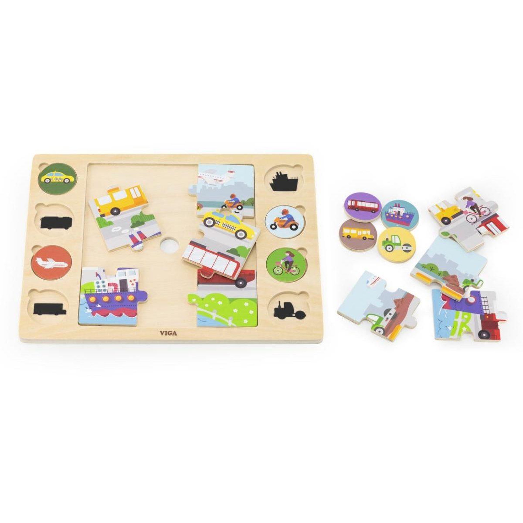 VIGA Puzzle chercher et assortir  44742