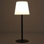 Voir la diapositive 6 : Paris Prix Lampe à Poser Extérieur  Rechargeable  40cm Noir