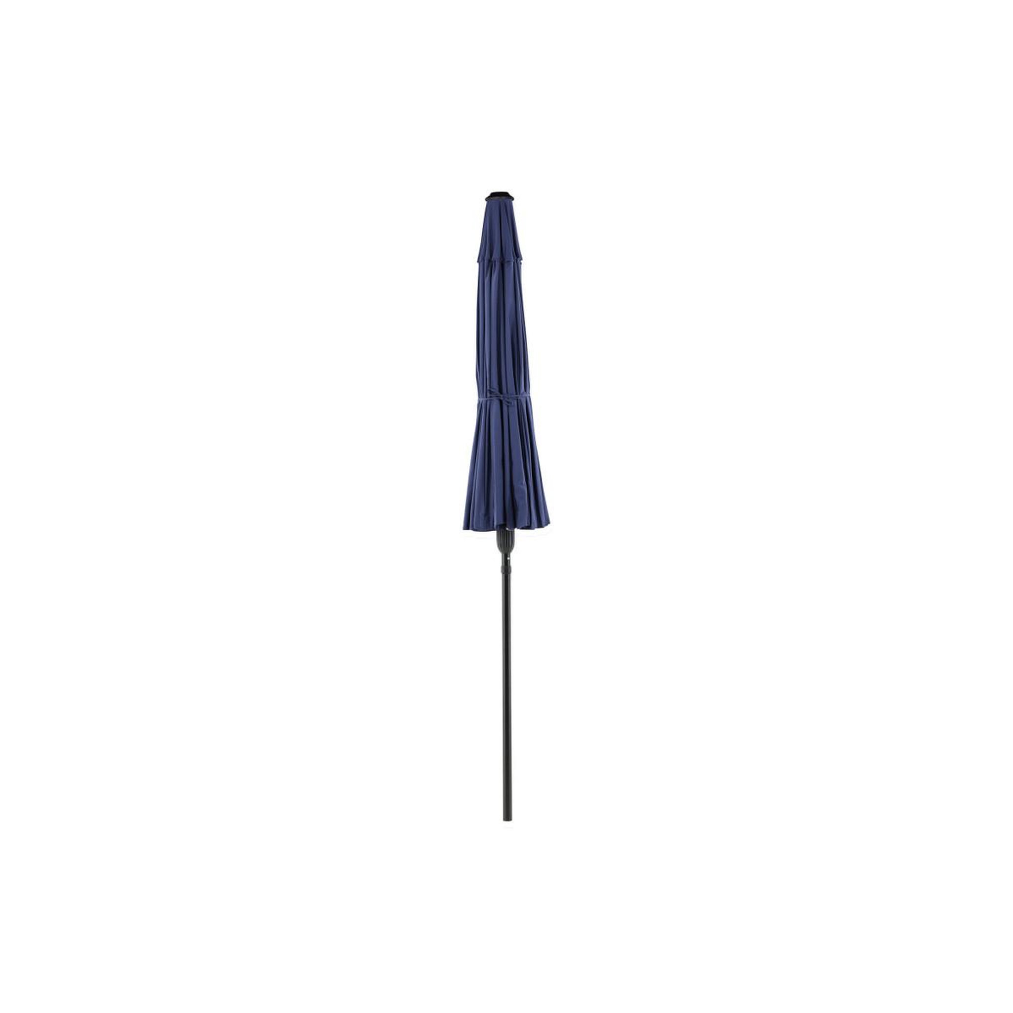 Voir la diapositive 5 : Paris Prix Parasol Design  Palmetto  270cm Bleu