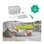 Voir la diapositive 6 : BADABULLE Badabulle Sac a langer Bowling - Grande Contenance 20L - Plan a langer et Attaches-poussette inclus, Gris