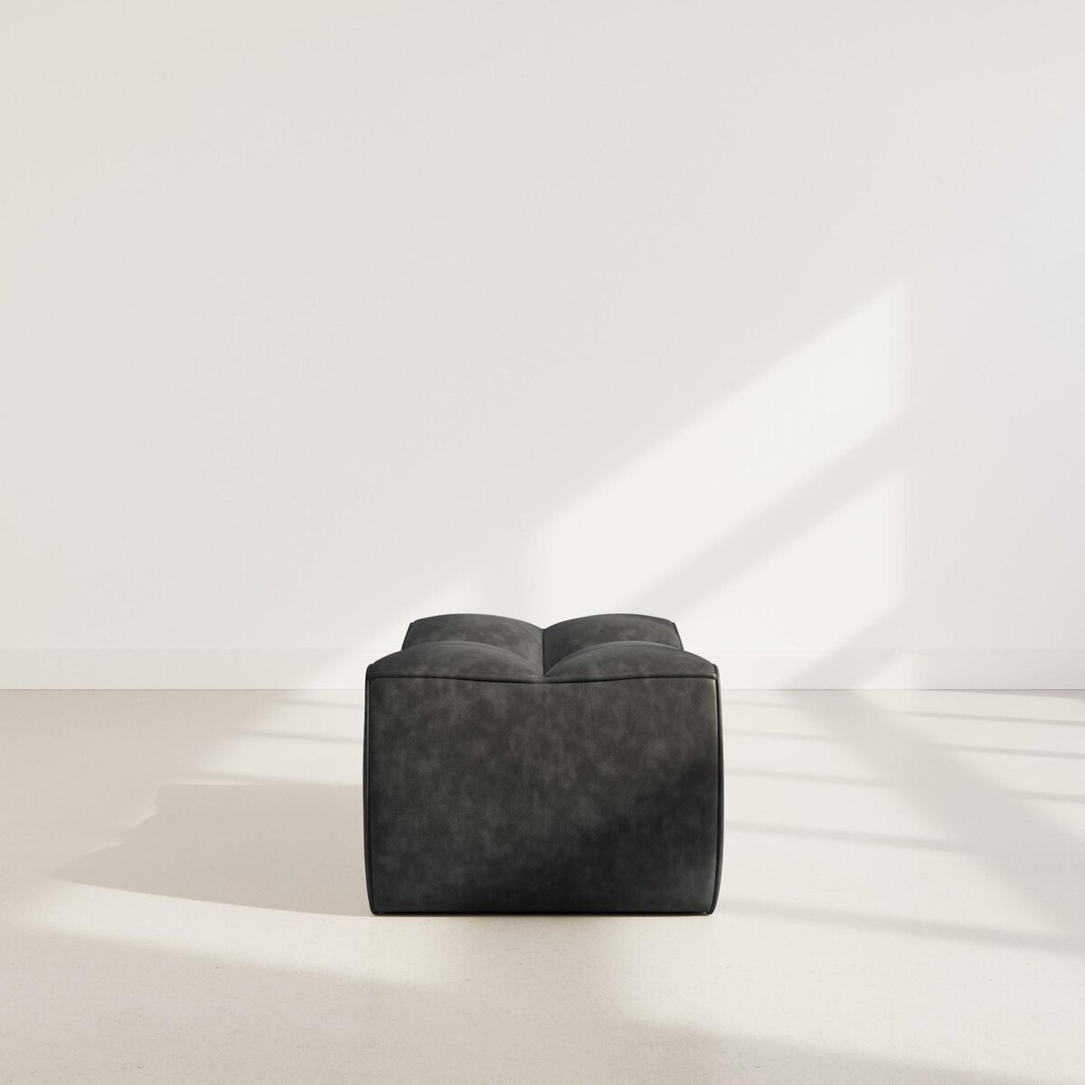 LISA DESIGN Alya - pouf en simili