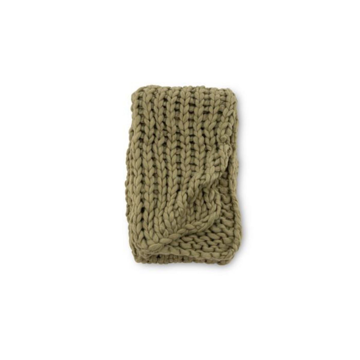 Paris Prix Plaid Uni  Kate  130x170cm Vert Mousse