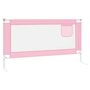 Voir la diapositive 4 : VIDAXL Barriere de securite de lit d'enfant Rose 160x25 cm Tissu