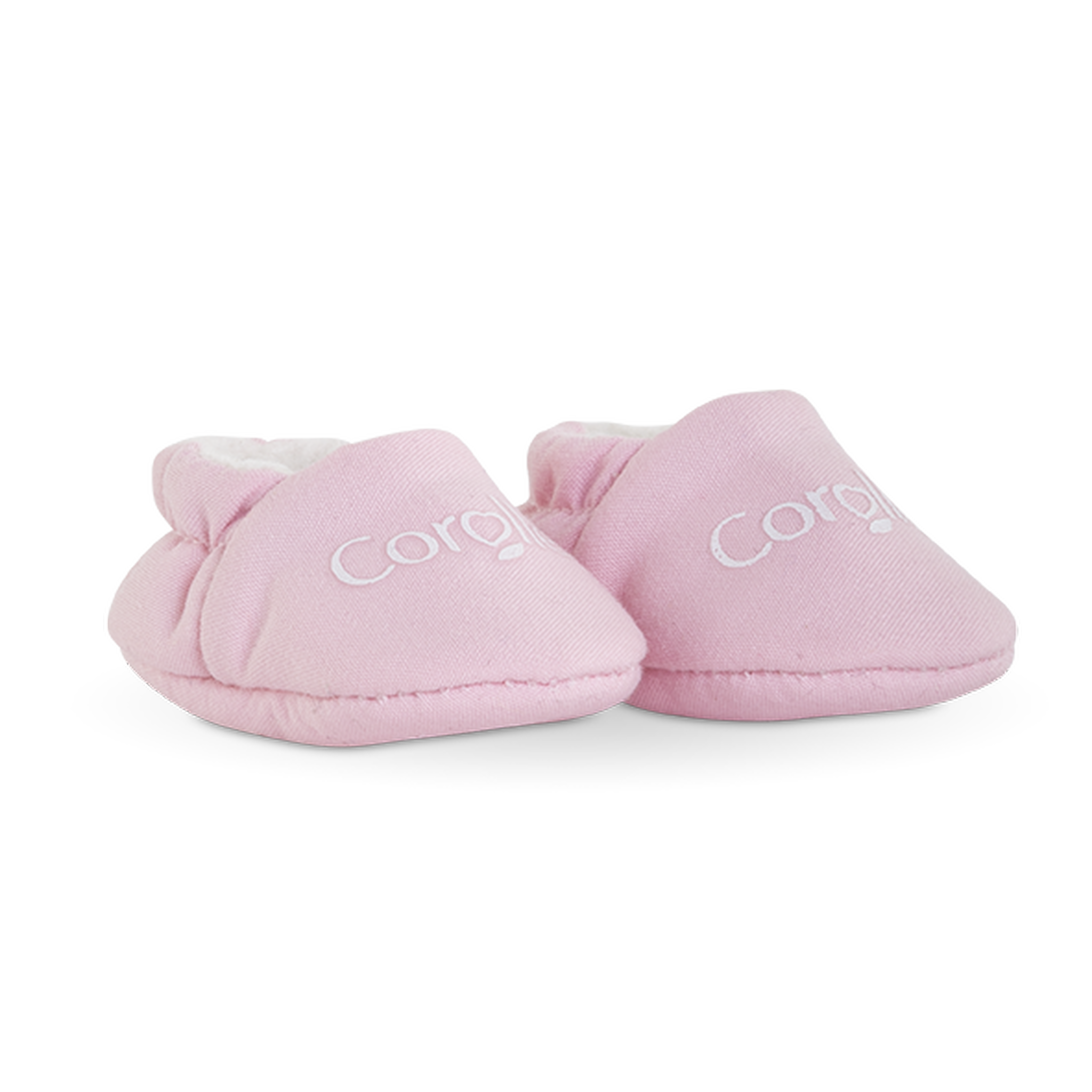 Corolle Chaussons roses pour poupon 30 cm