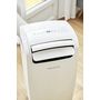 Voir la diapositive 3 : ROWENTA Climatiseur mobile 2000w  65m3 - au4010f0